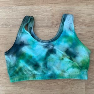 Tie Dye Cotton Sports Bra